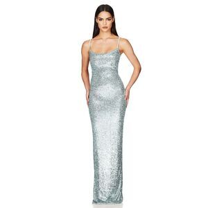 Nookie Womens Lovers‎ Nothings Gown Dress in Mint NMA2013 Size XS NWT